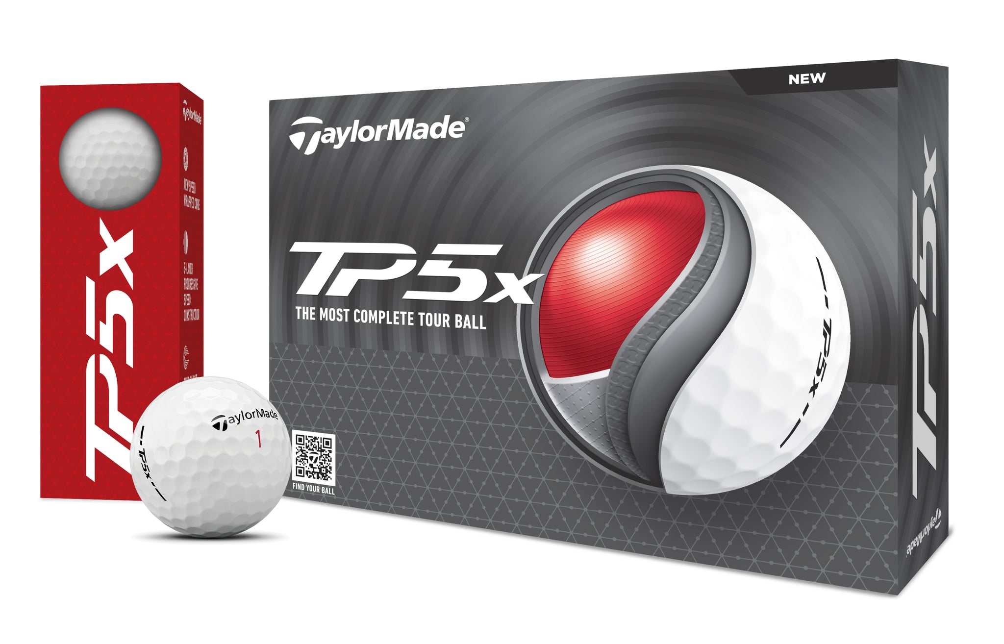 TaylorMade TP5X Golf Balls - Dozen