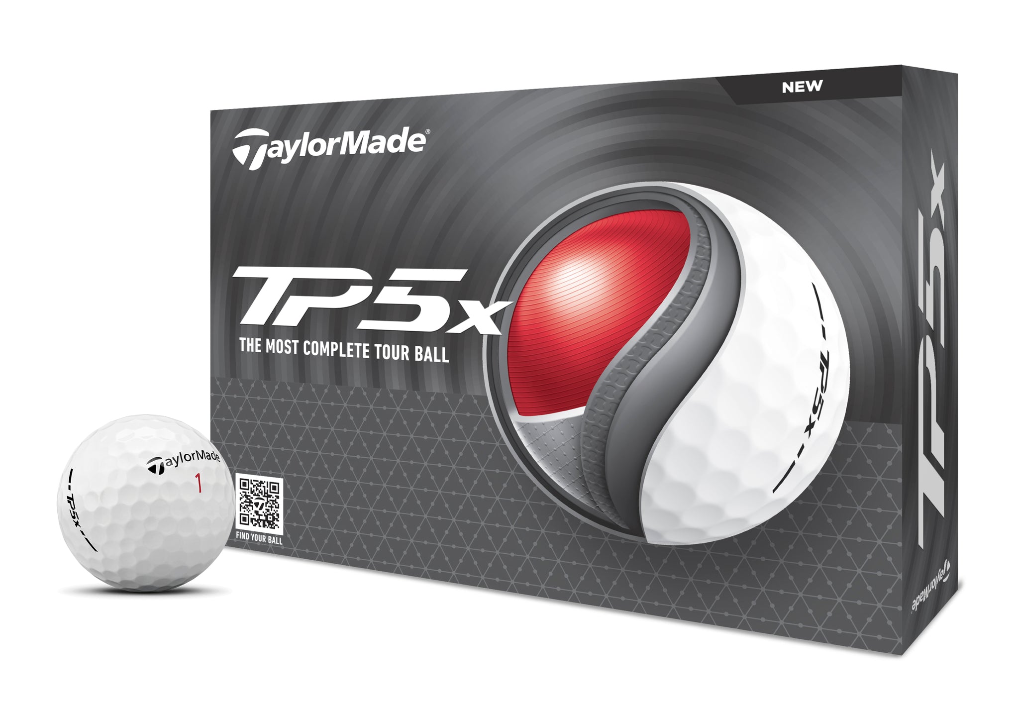 TaylorMade TP5X Golf Balls - Dozen