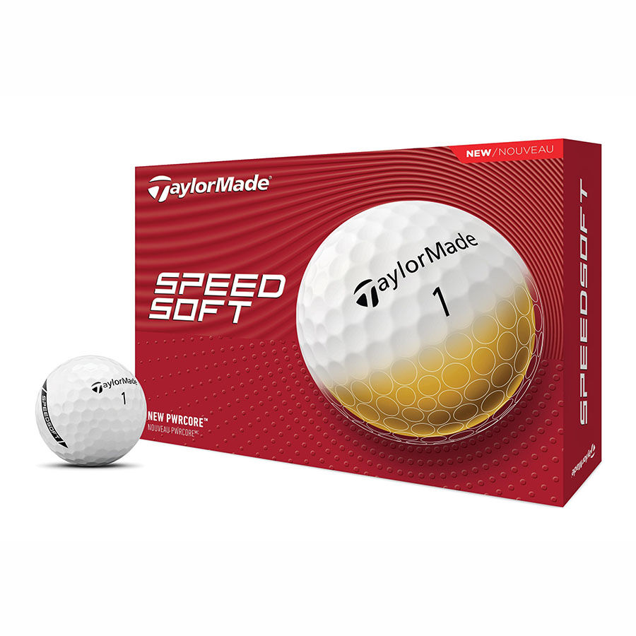TaylorMade SpeedSoft Golf Balls - Dozen