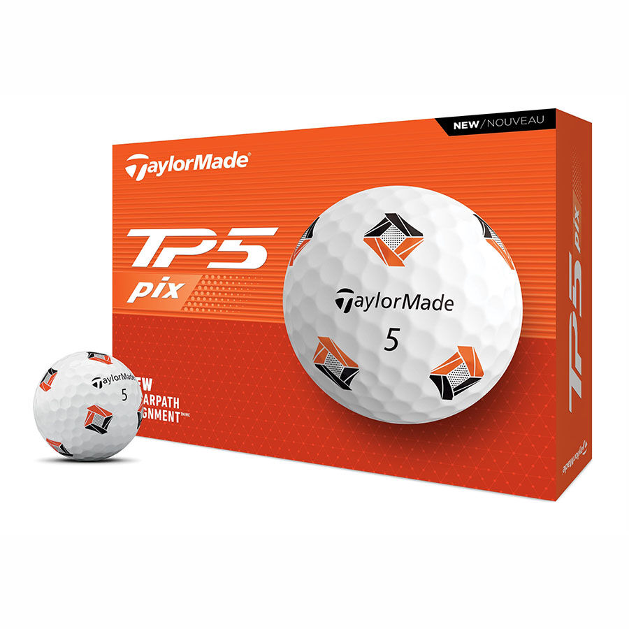 TaylorMade TP5 pix Golf Balls - Dozen