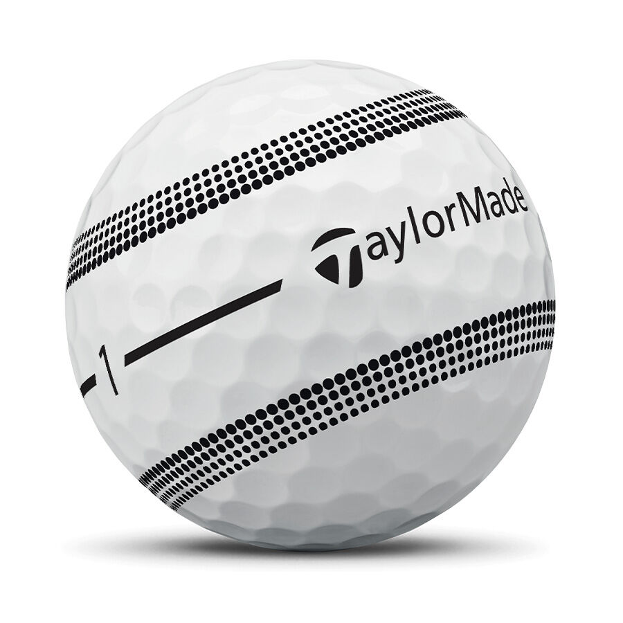 TaylorMade TP5X Stripe Golf Balls - Dozen
