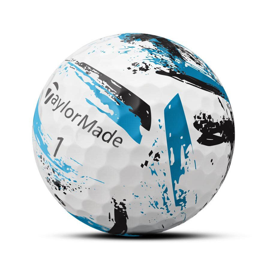 TaylorMade SpeedSoft Ink Blue Golf Balls - Dozen