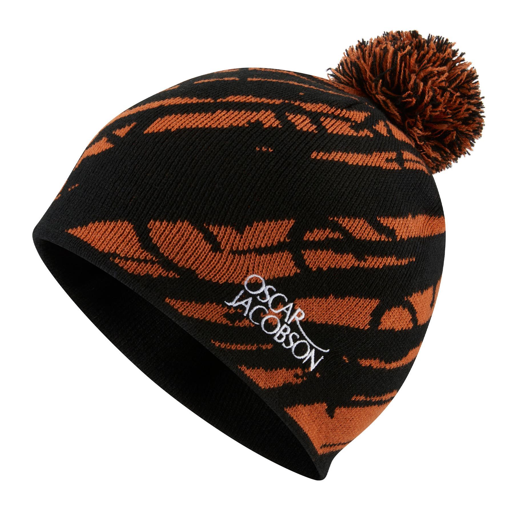 Oscar Jacobson Memphis Knitted Bobble Hat