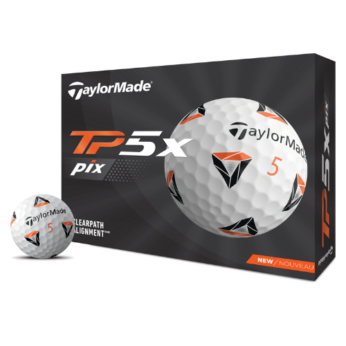 TaylorMade TP5x pix Golf Balls - Dozen