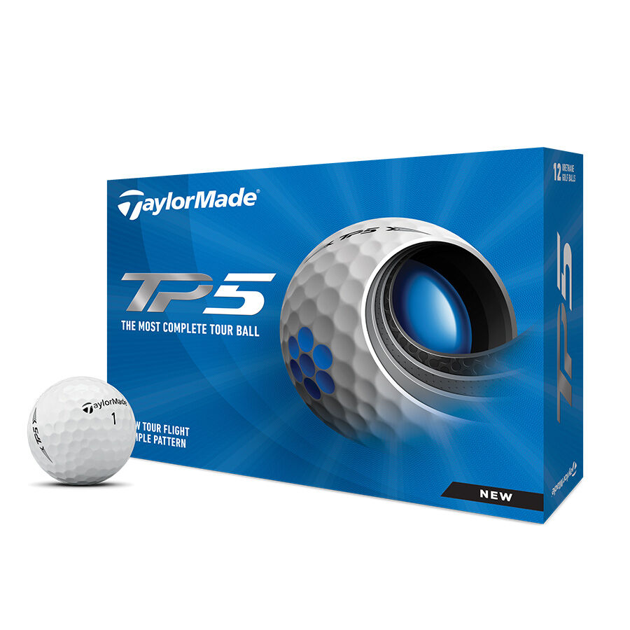TaylorMade 2023 TP5 Golf Balls - Dozen