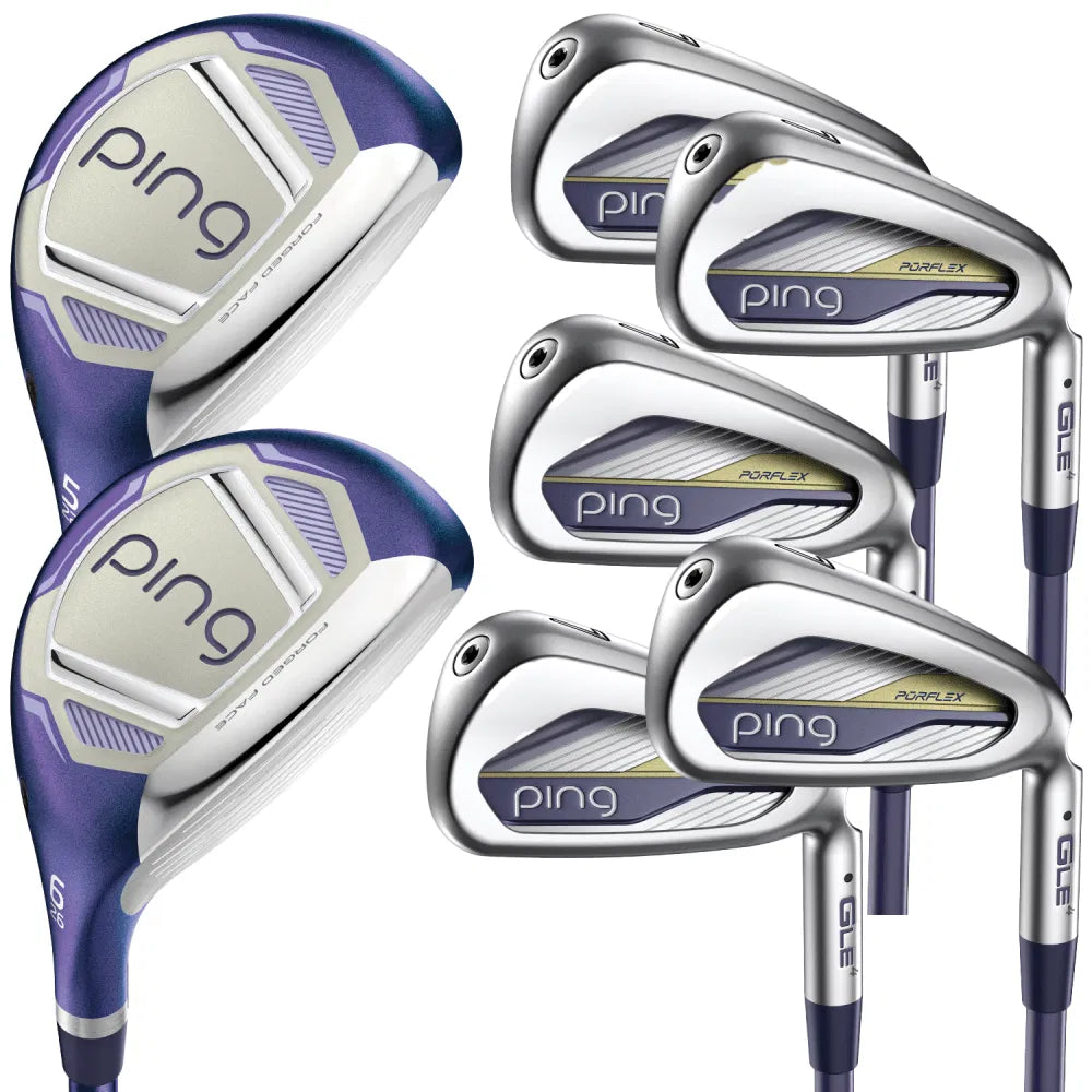 Ping G Le4 Women's Irons/Hybrid Combo Set