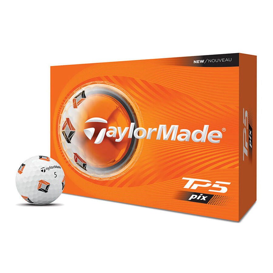TaylorMade TP5 pix Golf Balls - Dozen