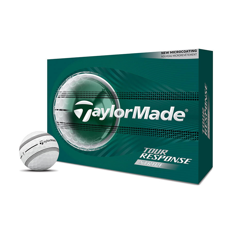 TaylorMade Tour Response Stripe Golf Balls - Dozen
