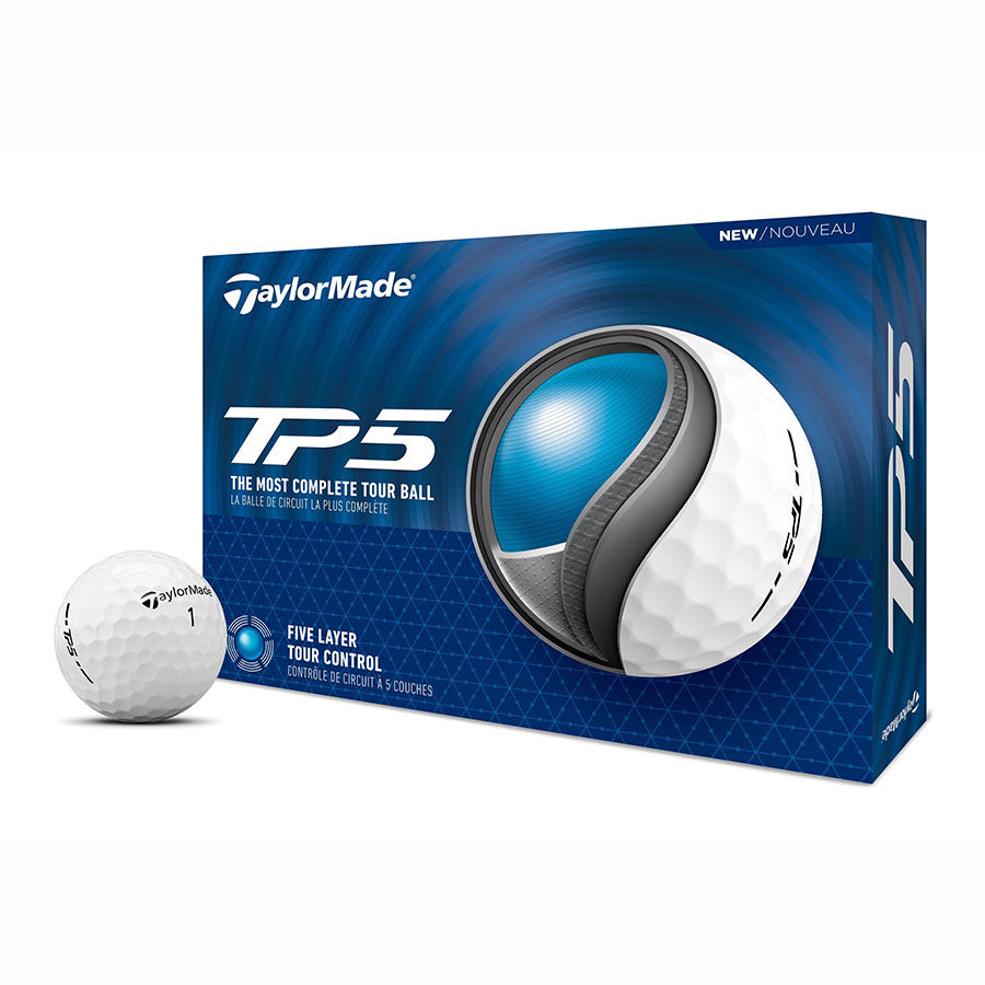 TaylorMade TP5 Golf Balls - Dozen