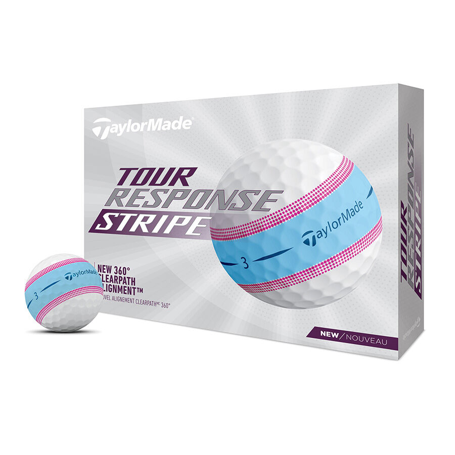 TaylorMade Tour Response Stripe 4 DOZEN FOR £99