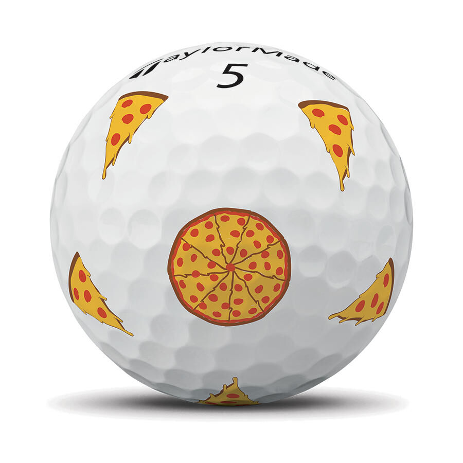 TaylorMade TP5 pix Pizza Party Golf Balls - Dozen