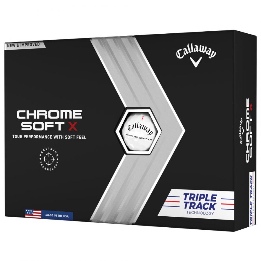 Callaway Chrome Soft X Triple Track - Dozen